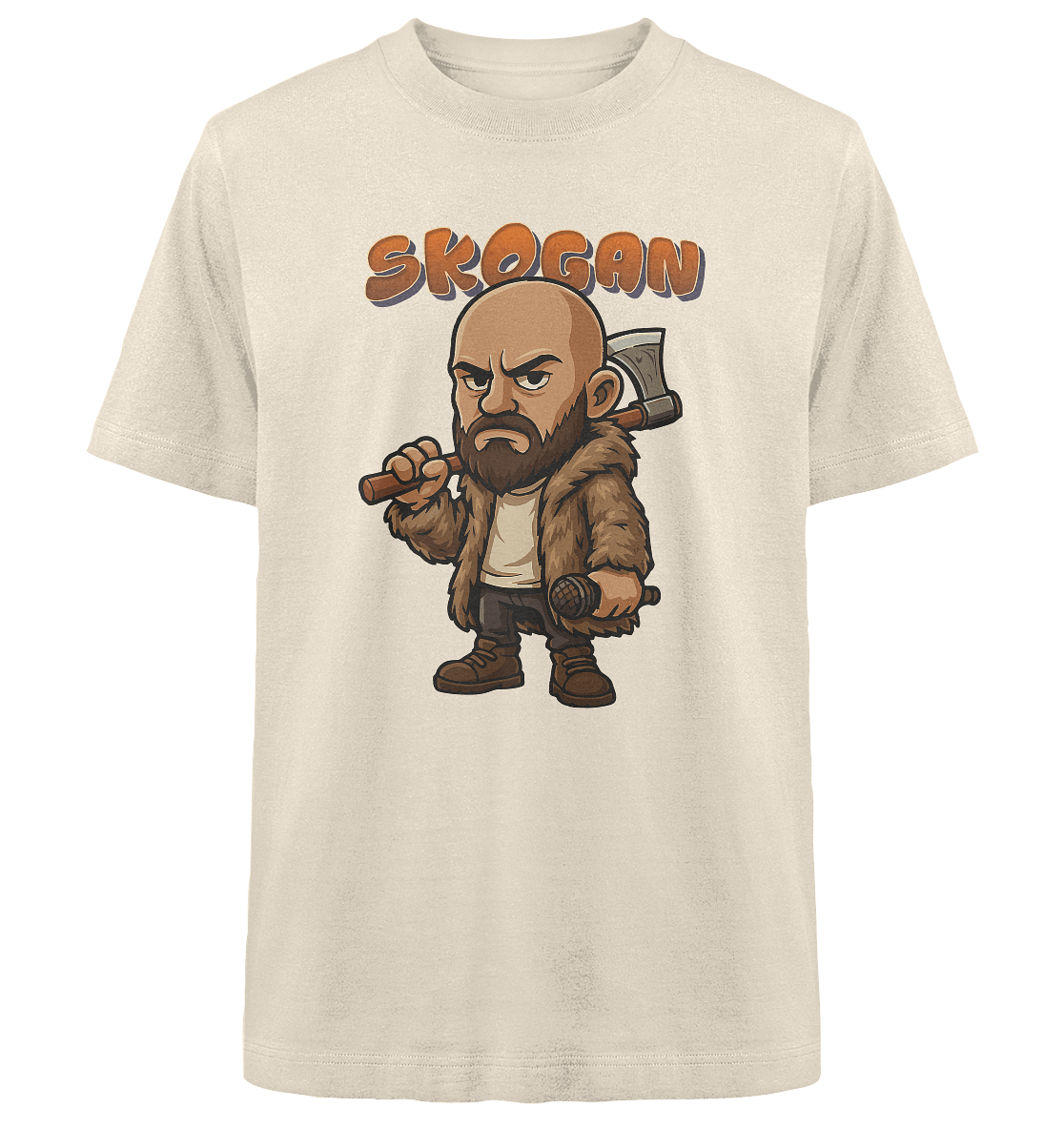 Skogan Character - Heavy Oversized Organic Shirt