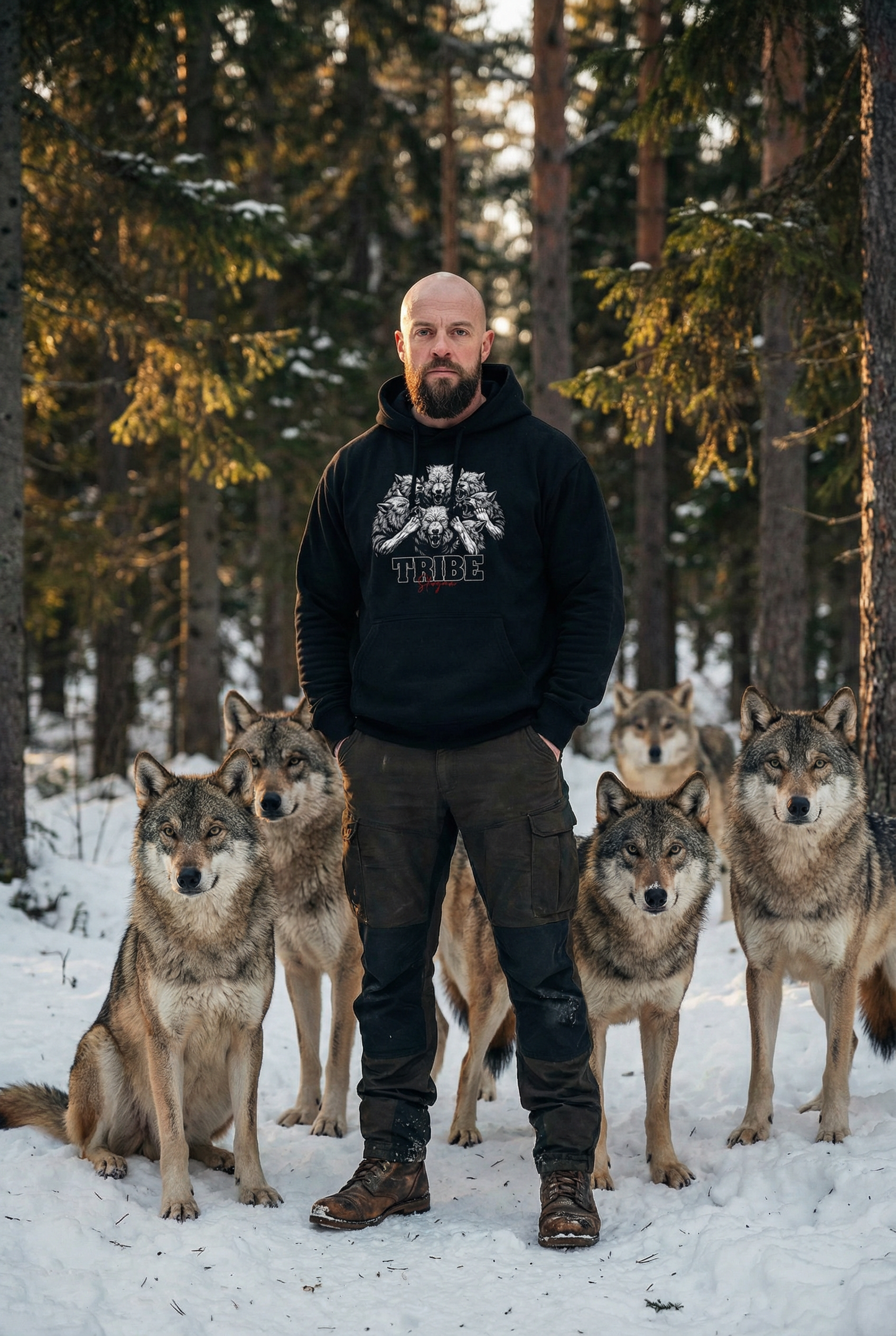 Skogan Tribe - Organic Oversize Hoodie