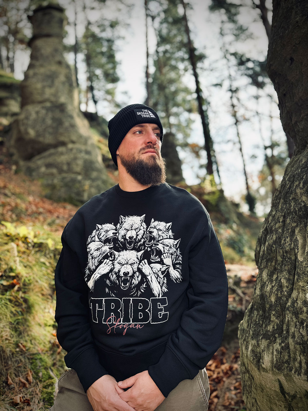 Skogan Tribe - Organic Oversize Sweatshirt