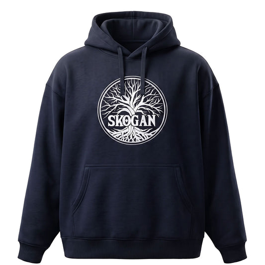 Skogan Logo Tree - Organic Oversize Hoodie
