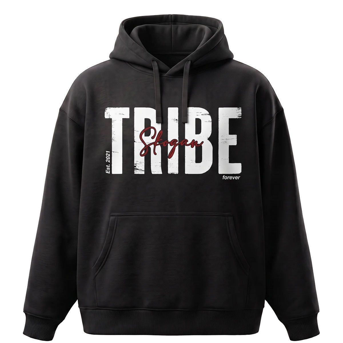 Skogan Tribe forever - Organic Oversize Hoodie