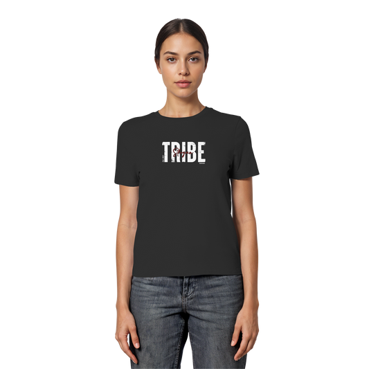 Skogan Tribe forever - Fitted Ladies Organic Shirt