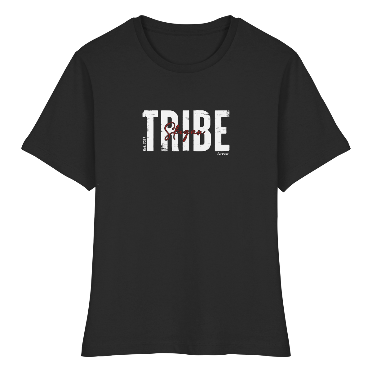 Skogan Tribe forever - Fitted Ladies Organic Shirt
