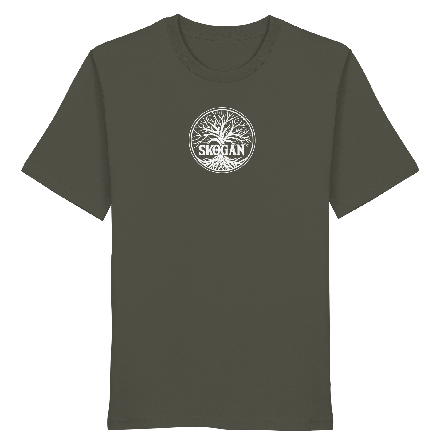 Skogan Logo Tree - Organic Shirt